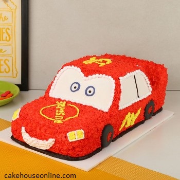 Sports Car Cake Topper: Happy Birthday Custom Number/Age | The Money Cake