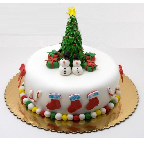 Min 2kg - Christmas Cake 10 - Online Gifts Delivery in Dubai UAE