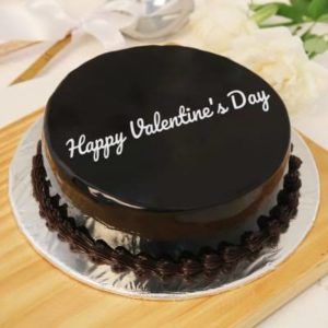 Rich Chocolate Valentine Cake
