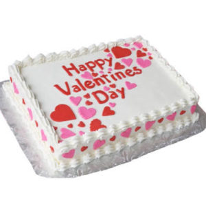 Happy Valentine Day Cake