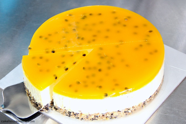 Passion Fruit Cheese Cake - Cake House Online