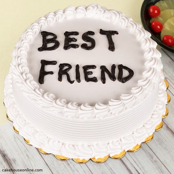 Best Friends Red Velvet Photo Cake | Buy Red Velvet Photo Cake Online