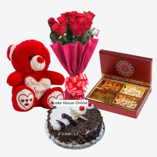 Online Cake N Flower Delivery In Meerut Combo's Archives - Cake House Online