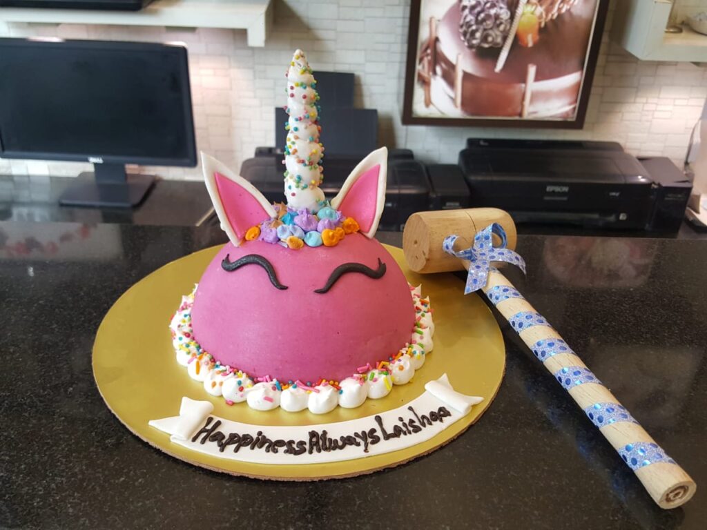 Cute Unicorn Pinata Cake Cake House Online