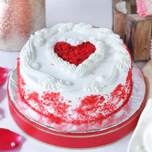 Red Velvet Love Cake