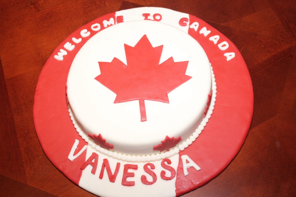 Canada Theme Birthday Cake - Cake House Online