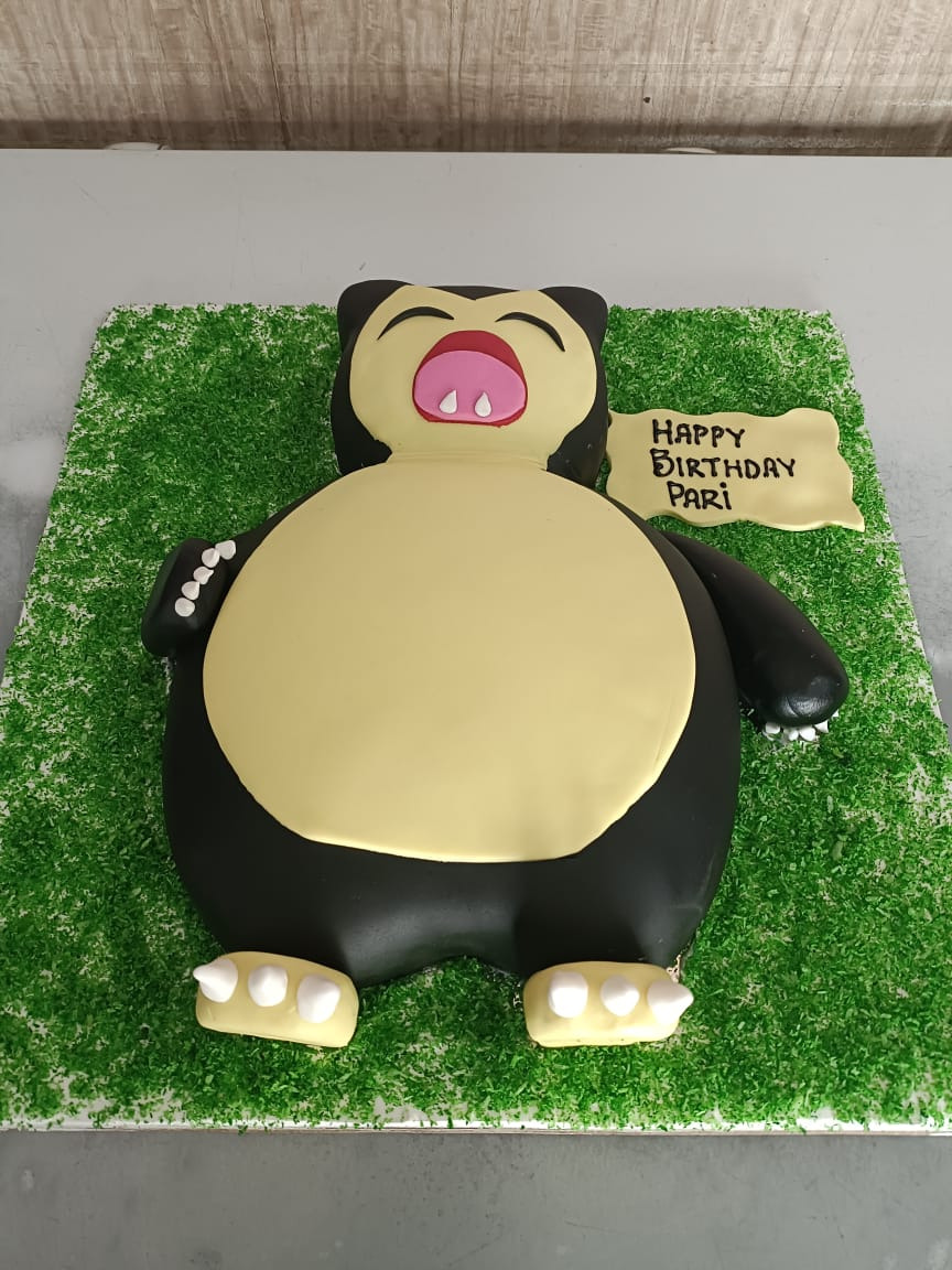 Panda Fondant Birthday Cake