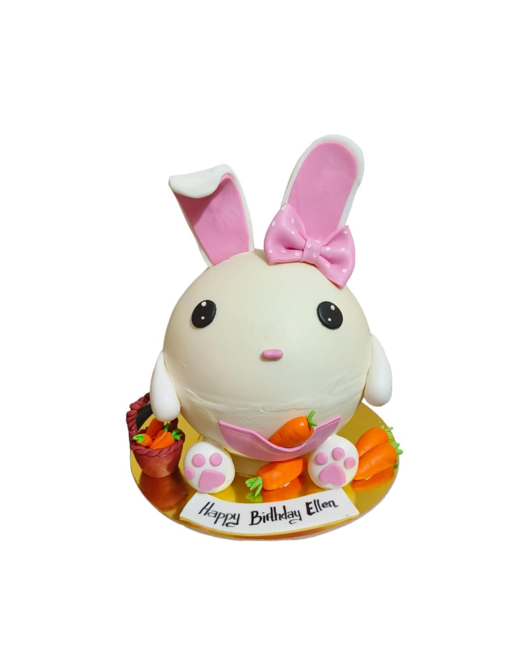 Rabbit Chocolate Ball Pinata Hammer Cake